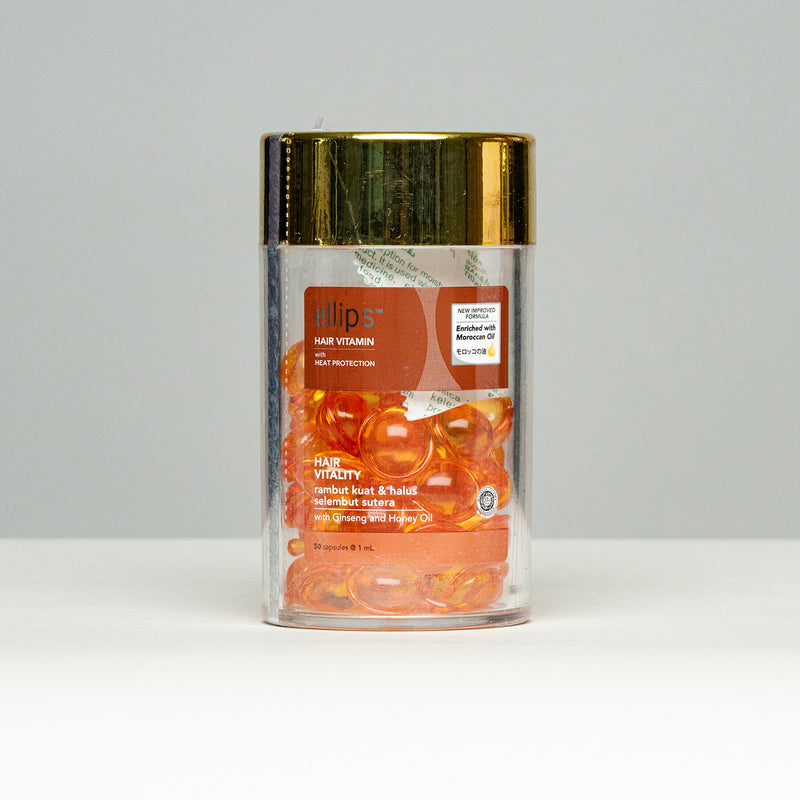 Ellips Hair Vitality Serum in a capsule vegan