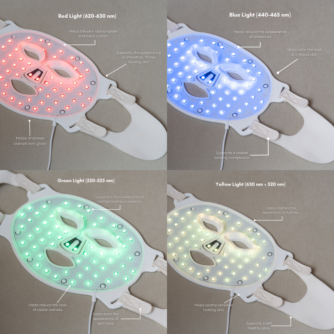 Lerelle Beauty Advanced LED Therapy Face, Neck & Décolletage Mask Set