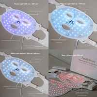 Lerelle Beauty Advanced LED Therapy Face, Neck & Décolletage Mask Set