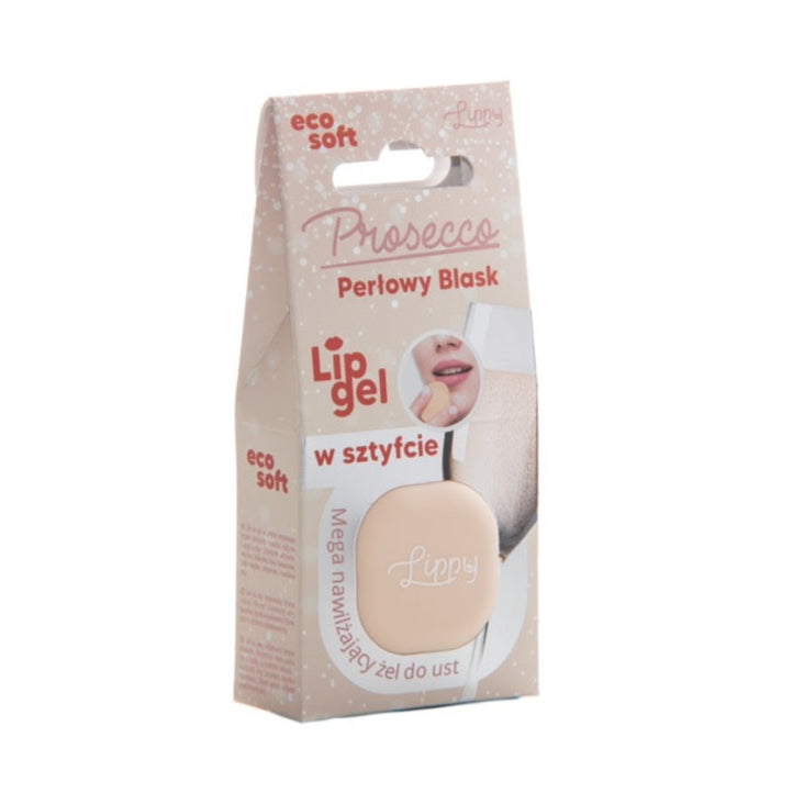Lip Balm  packaging with branding on a white background