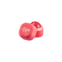 Red lip balm with 'Lippy' branding on a white background