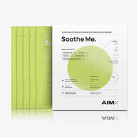 Aimx SOOTHE ME soothing sheet mask with peptides - 5 pack