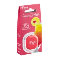 Lippy Tequila Sunrise lip balm packaging on a white background